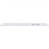 Clavier Apple Magic Keyboard A1843 avec pavé numérique AZERTY sans fil - Argent/Blanc