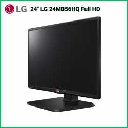 Écran 24" LG 24MB56HQ Full HD IPS - HDMI, VGA - Garantie 1 an - Câble inclus