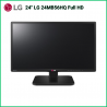 Écran 24" LG 24MB56HQ Full HD IPS - HDMI, VGA - Garantie 1 an - Câble inclus