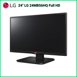 Écran 24" LG 24MB56HQ Full HD IPS - HDMI, VGA - Garantie 1 an - Câble inclus