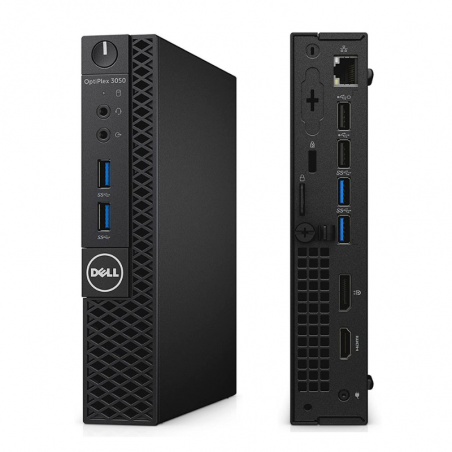 Mini PC Dell Optiplex 3050 Micro i5-6500 8 Go RAM 250 GB SSD | Reconditionné, Windows 11 Pro