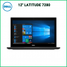 12" DELL LATITUDE 7280 i7 8 Go RAM DDR4 256 GB SSD - Batterie grade A