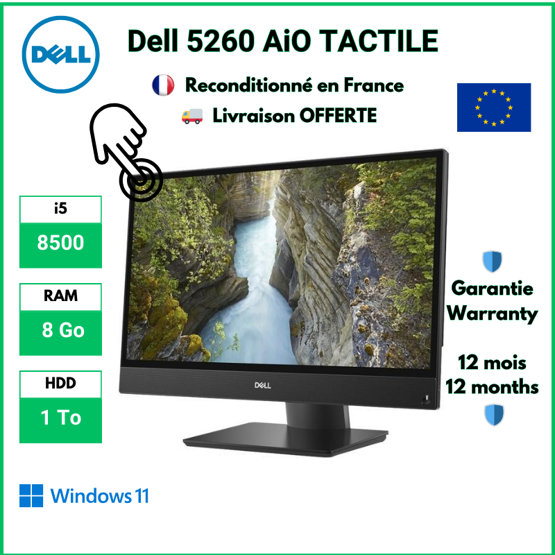 Dell 5260 AiO Tactile i5-8500