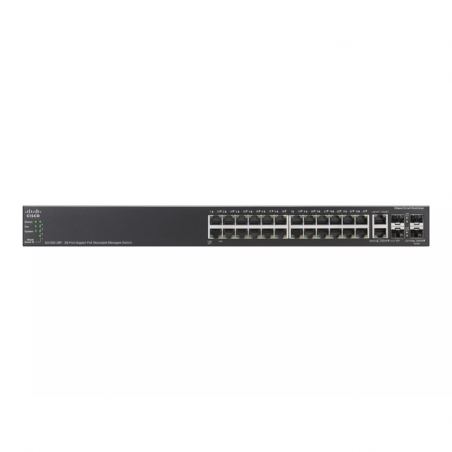 Cisco SG500-28P Switch Ethernet Gigabit 28 Ports – Reconditionné – Garantie 2 ans