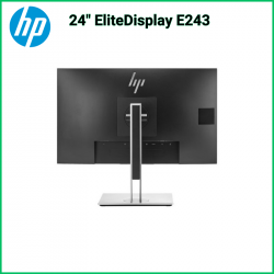 24" HP EliteDisplay E243 LED TFT IPS - 1920x1080, HDMI, DisplayPort, VGA | Reconditionné