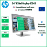 24" HP EliteDisplay E243 LED TFT IPS - 1920x1080, HDMI, DisplayPort, VGA | Reconditionné