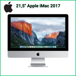 21,5" Apple iMac 2017 i5-7360U, 8 Go RAM, 256 Go SSD, MacOS Ventura | Clavier & Souris Filaire | Reconditionné