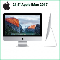 21,5" Apple iMac 2017 i5-7360U, 8 Go RAM, 256 Go SSD, MacOS Ventura | Clavier & Souris Filaire | Reconditionné