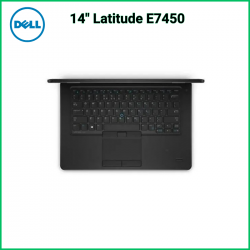 Dell Latitude E7450 14" i5-5300, 8 Go DDR4, 256 Go SSD, Windows 11 Pro - Batterie Grade A | Reconditionné