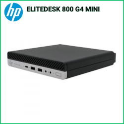 HP EliteDesk 800 G4 Mini i5-8500, 8 Go RAM, 256 Go SSD, Windows 11 Pro | Reconditionné