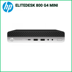 HP EliteDesk 800 G4 Mini i5-8500, 8 Go RAM, 256 Go SSD, Windows 11 Pro | Reconditionné