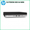 HP EliteDesk 800 G4 Mini i5-8500, 8 Go RAM, 256 Go SSD, Windows 11 Pro | Reconditionné