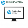 HP PRODISPLAY P223A 22" Full HD LED, 5 ms | Moniteur Reconditionné