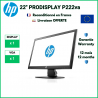 HP PRODISPLAY P222va 22" Full HD TFT VA LED - Reconditionné - Display Port - Garantie 12 Mois