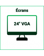 Écran 24" Reconditionné VGA | Performance et Garantie 12 mois