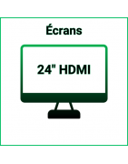 Écran 24" Reconditionné HDMI | Haute Résolution, Garantie 12 mois