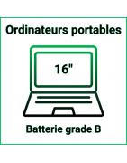 PC Portable 16" Grade B Reconditionné | Batterie Usure Modérée - Tech Recup